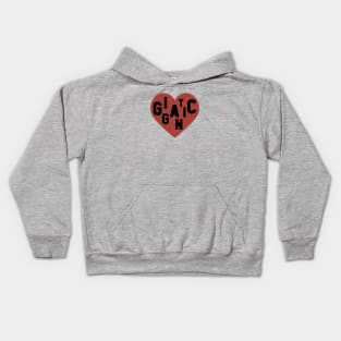 Gigantic, black Kids Hoodie